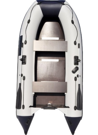 Лодка ПВХ Муссон 3300 СК Актив (серый/синий)
