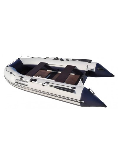 Лодка ПВХ Муссон 3300 СК Актив (серый/синий)