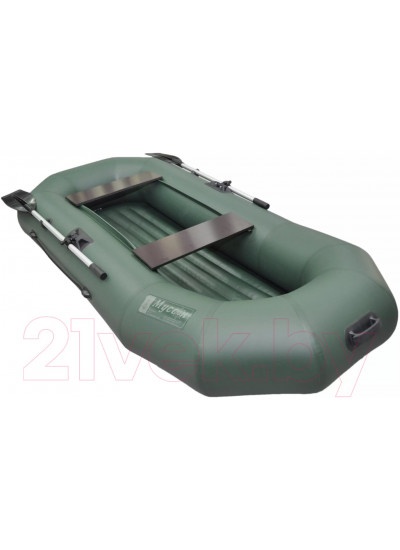 Лодка ПВХ Муссон Н-270 НД (зеленый)