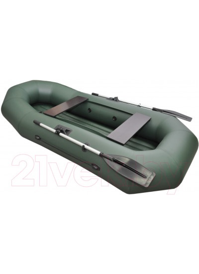 Лодка ПВХ Муссон Н-270 НД (зеленый)