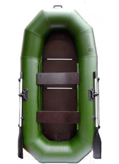 Лодка ПВХ Муссон Н-270 С (9мм, зеленый)