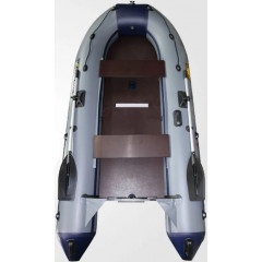 Лодка ПВХ Муссон 3200 СК Best (серый/синий)