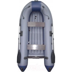 Лодка ПВХ Муссон 2900 НД НД (серый/синий)