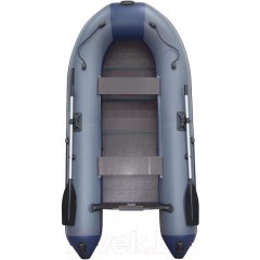Лодка ПВХ Муссон 2900 СК Light (серый/синий)