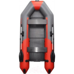 Лодка ПВХ Муссон 3000 С (серый/красный)