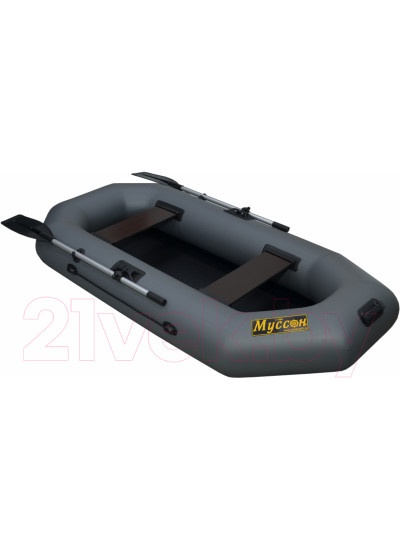 Лодка ПВХ Муссон S-240 (серый)