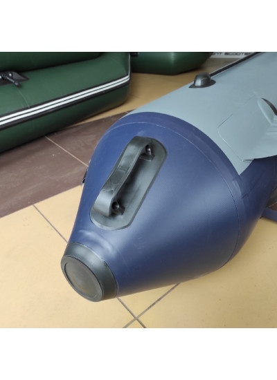 Лодка ПВХ Муссон 3400 СК (серый/синий)