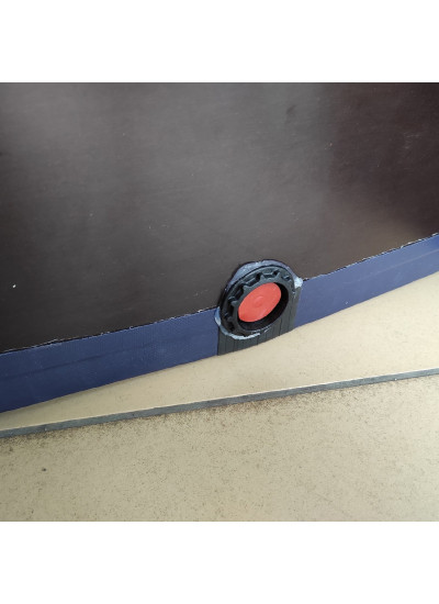 Лодка ПВХ Муссон 3400 СК (серый/синий)