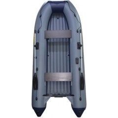 Лодка ПВХ Муссон 3600 НД НД (серый/синий)