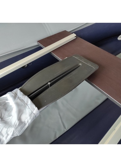 Лодка ПВХ Муссон 3400 СК (серый/синий)