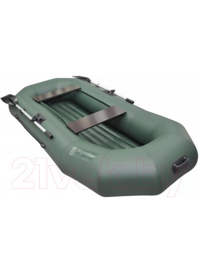 Лодка ПВХ Муссон Н-270 НД (зеленый)