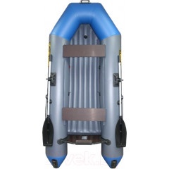 Лодка ПВХ Муссон 2800 НД (серый/синий)