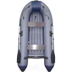 Лодка ПВХ Муссон 2900 НД (серый/синий)