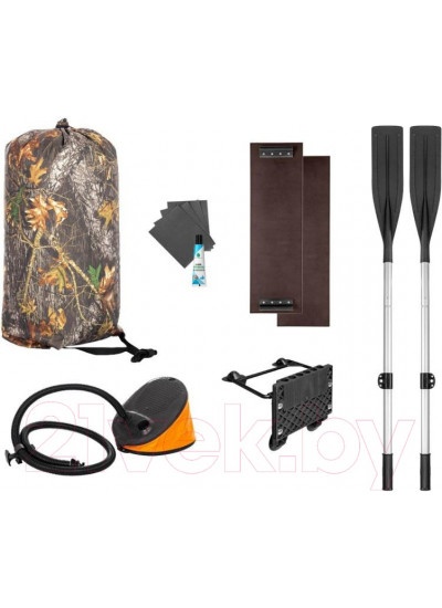 Лодка ПВХ Тонар Шкипер А260НТ (серый)