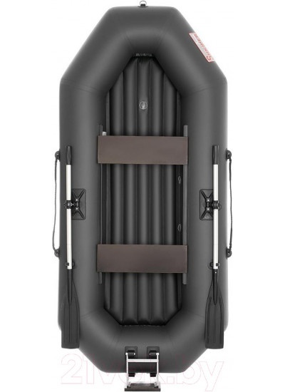 Лодка ПВХ Тонар Шкипер А260НТ (серый)