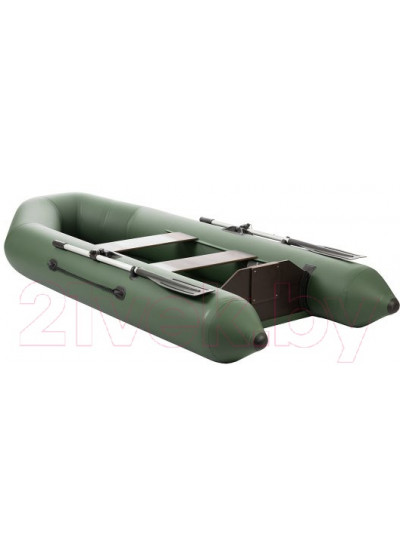 Лодка ПВХ Тонар Капитан 280Т (зеленый)