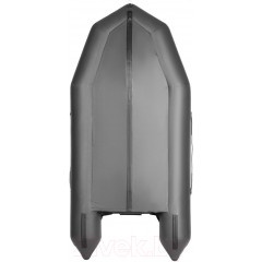 Лодка ПВХ Тонар Капитан Т290 киль+пол (серый)