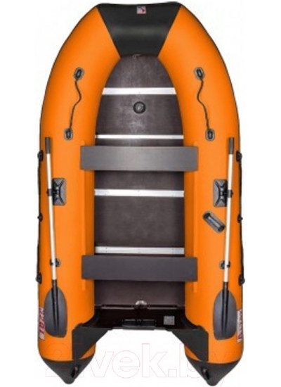 Лодка ПВХ Тонар Алтай 320L (оранжевый/черный)