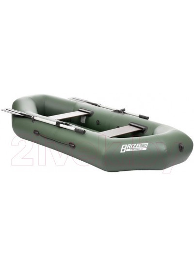 Лодка ПВХ Тонар Бриз А260 / 4897010 (зеленый)