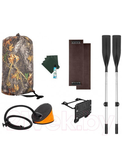 Лодка ПВХ Тонар Шкипер А260НТ (зеленый)