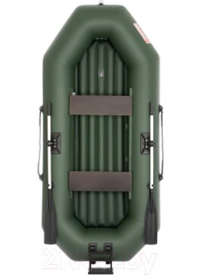 Лодка ПВХ Тонар Шкипер А260НТ (зеленый)