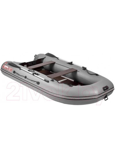 Лодка ПВХ Тонар Алтай S340 R-Line (серый)