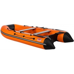 Лодка ПВХ Тонар Алтай 340L (оранжевый/черный)