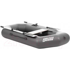 Лодка ПВХ Тонар Бриз 190 с веслами (серый)