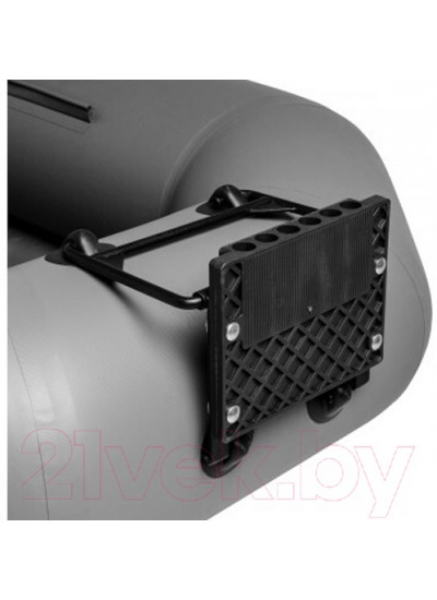 Лодка ПВХ Тонар Шкипер А280НТ (серый)