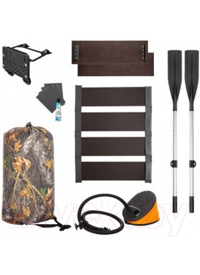 Лодка ПВХ Тонар Шкипер 280НТ (серый)