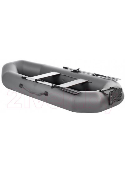 Лодка ПВХ Тонар Шкипер 280НТ (серый)