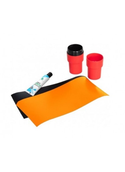 Лодка ПВХ Тонар Алтай 340L (оранжевый/черный)