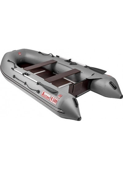 Лодка ПВХ Тонар Алтай S340 (серый)