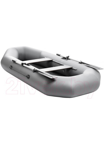 Лодка ПВХ Тонар Шкипер 260 (серый)
