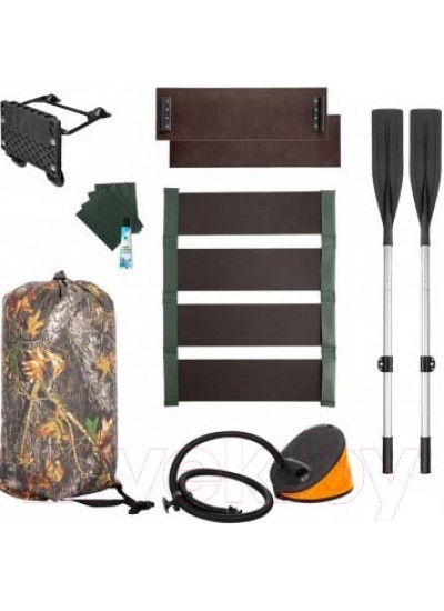 Лодка ПВХ Тонар Шкипер 280НТ (зеленый)