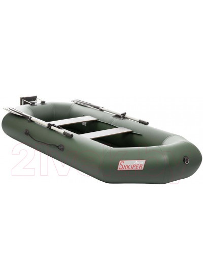 Лодка ПВХ Тонар Шкипер 280НТ (зеленый)