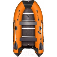 Лодка ПВХ Тонар Алтай 320L (оранжевый/черный)