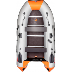 Лодка ПВХ Тонар Алтай 320L (оранжевый/белый)