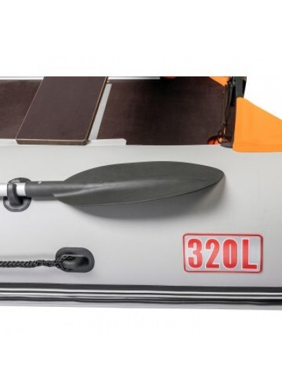 Лодка ПВХ Тонар Алтай 320L (оранжевый/белый)