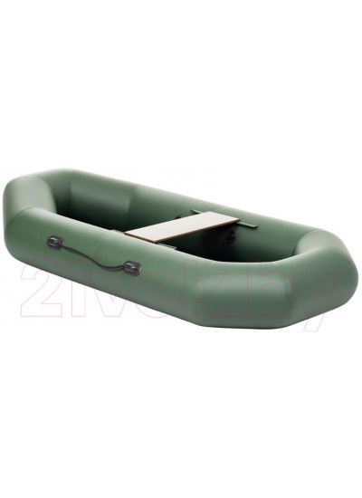 Лодка ПВХ Тонар Бриз 190 с гребками / 4897001 (зеленый)