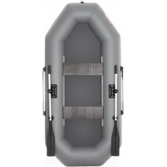 Лодка ПВХ Тонар Шкипер 260 (серый)