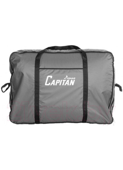 Лодка ПВХ Тонар Капитан Т290 слань+киль / 6895017 (принт рыбы)