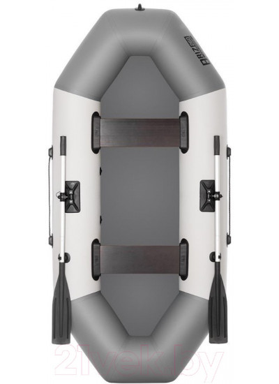 Лодка ПВХ Тонар Бриз 260 / 4897006 (белый/серый)