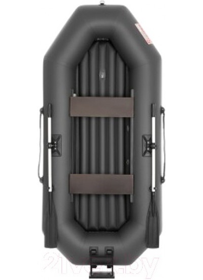 Лодка ПВХ Тонар Шкипер А280НТ (серый)