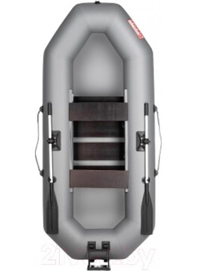 Лодка ПВХ Тонар Шкипер 280НТ (серый)