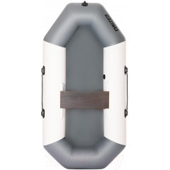 Лодка ПВХ Тонар Бриз 190 с гребками / 4897000 (белый/серый)