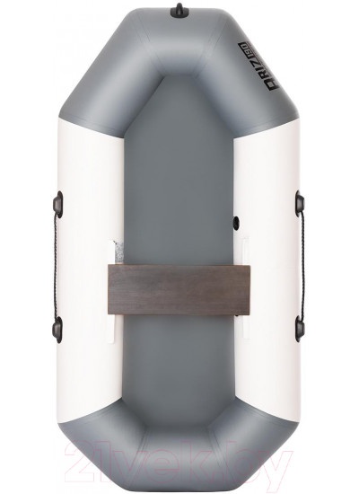 Лодка ПВХ Тонар Бриз 190 с гребками / 4897000 (белый/серый)