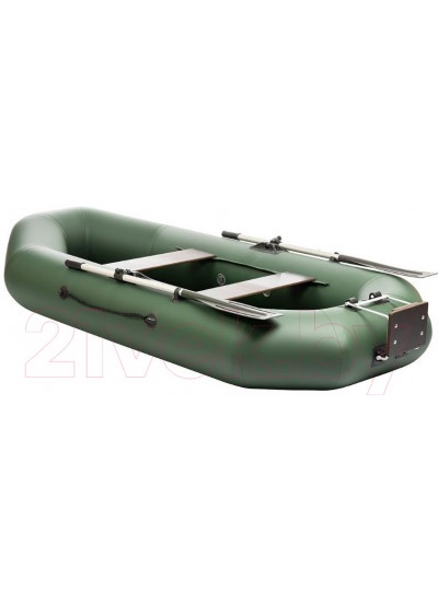Лодка ПВХ Тонар Шкипер 260НТ / 7028570 (зеленый)