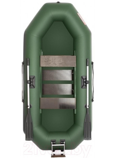Лодка ПВХ Тонар Шкипер 260НТ / 7028570 (зеленый)