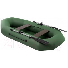 Лодка ПВХ Тонар Шкипер 240 (зеленый)